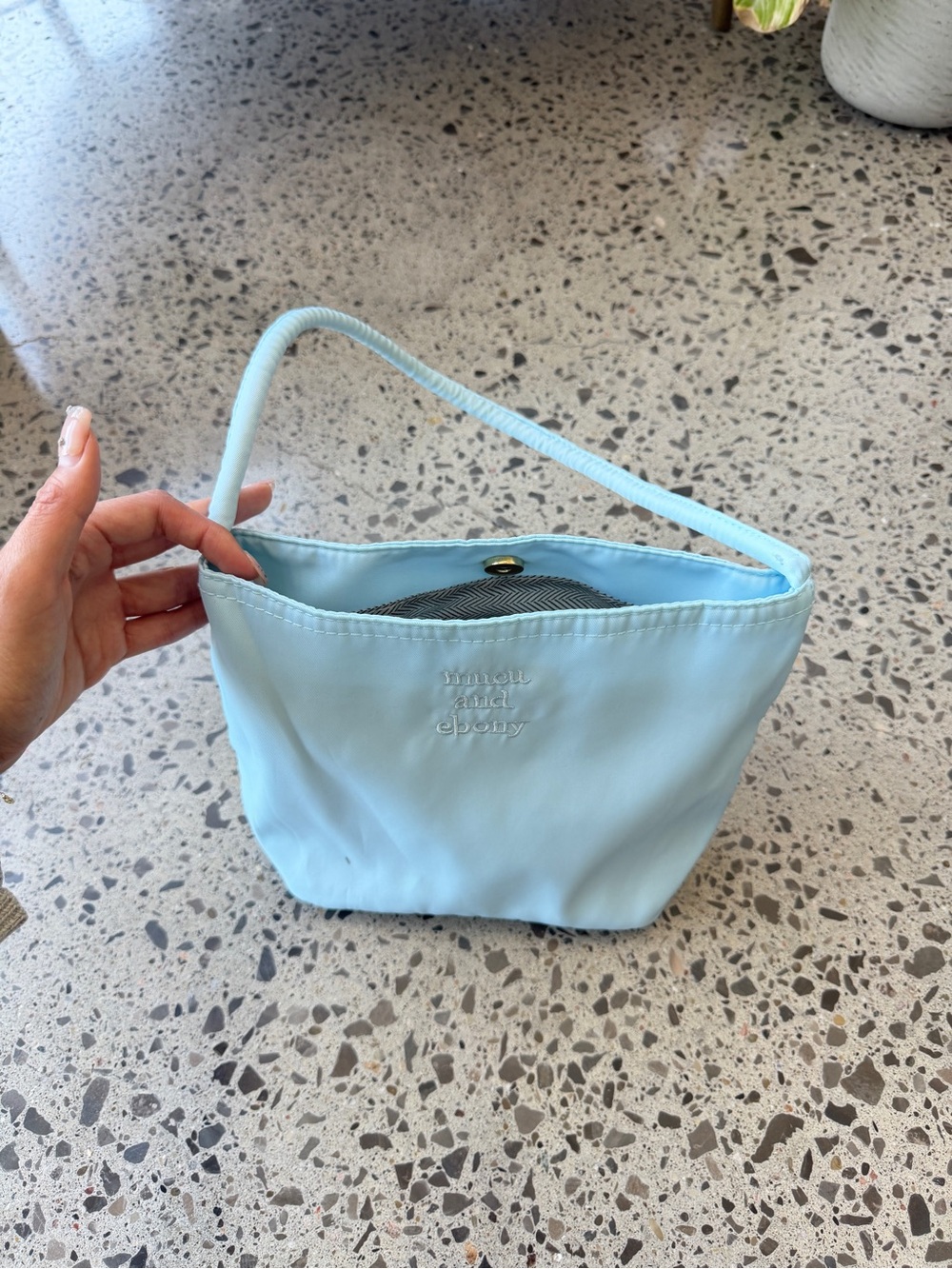 Light Blue Women’s Shoulder Bag by
